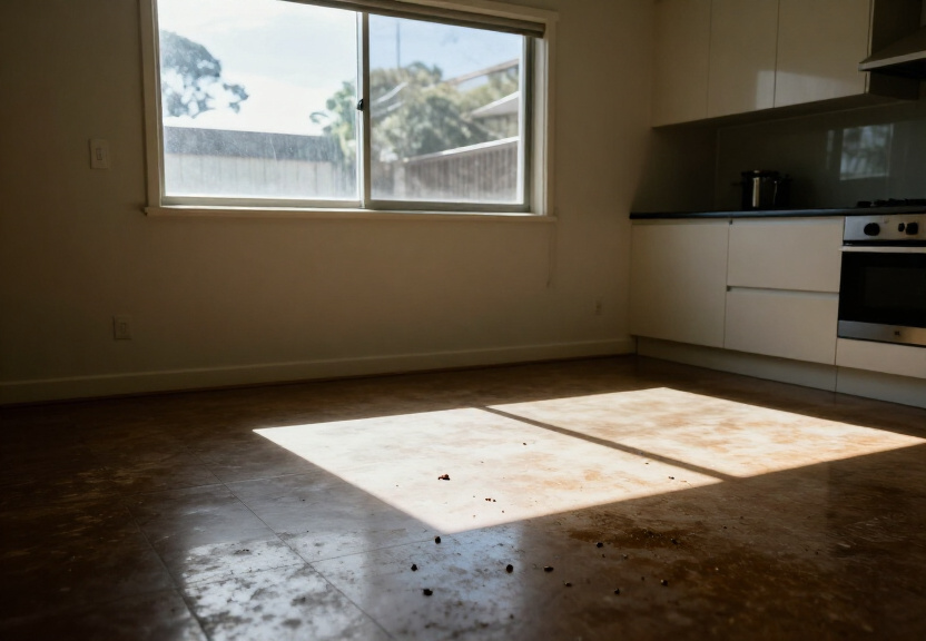 Ant trail along kitchen counter in Port Hacking home